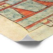 Mevrouw 8 f.95v St. John de Evangelist Poster (Hoek)