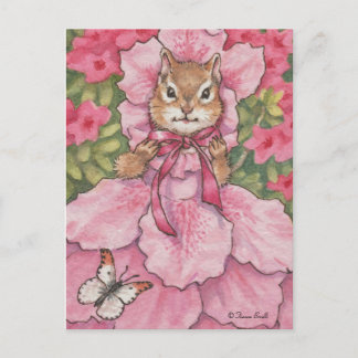 mevrouw Azalea Chipmunk Briefkaart