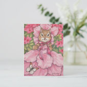 mevrouw Azalea Chipmunk Briefkaart (Staand voorkant)