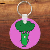 Mevrouw Broccoli Sleutelhanger (Voorkant)