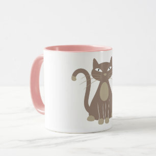 Mevrouw Brown Cat Mok