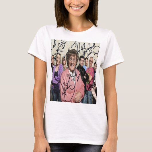 Mevrouw Browns Boys heeft getekend T-shirt (Voorkant)