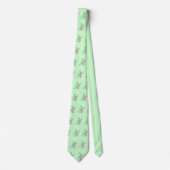 Mevrouw Butterfly, grafische illustratie Stropdas (Voorkant)