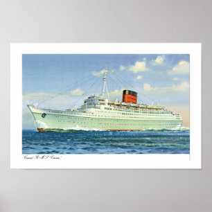 mevrouw Caronia in Zee Poster