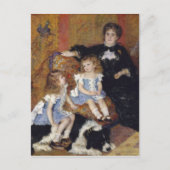 Mevrouw Charpentier van Renoir Impressionist Paint Briefkaart (Voorkant)