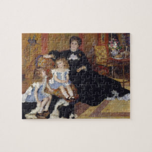 Mevrouw Charpentier van Renoir Impressionist Paint Legpuzzel