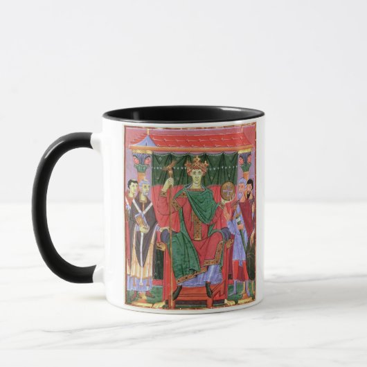 mevrouw Cim.4453 f.42r Heilige Romeinse keizer Ott Mok (Links)
