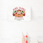 Mevrouw, Claus Bakery-kerst Noordpool Spandoek (Insitu)