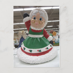 Mevrouw Claus Briefkaart