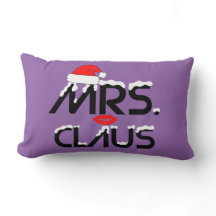 Mevrouw Claus Couples Pillow