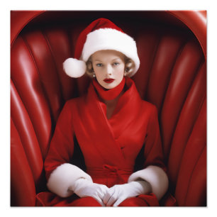  mevrouw Claus Foto Afdruk
