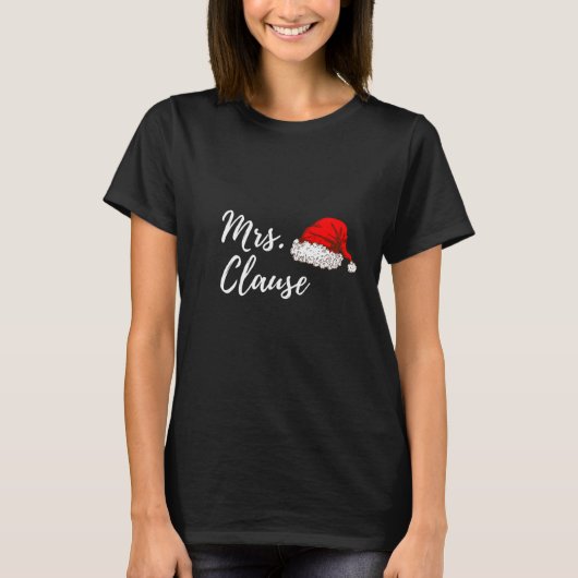 Mevrouw Clause Classic T-shirt (Voorkant)
