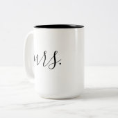 Mevrouw Coffee Mok (Voorkant links)