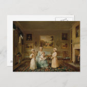 Mevrouw Congreve en haar kinderen Briefkaart (Voorkant / Achterkant)