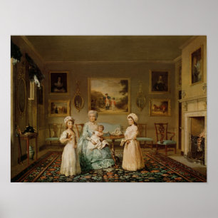 Mevrouw Congreve en haar kinderen Poster