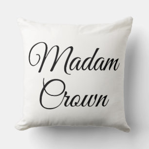 Mevrouw Crown Kussen