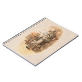 Mevrouw Dormouse Knitting Notitieboek (Linkerzijde)