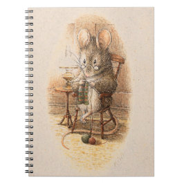 Mevrouw Dormouse Knitting Notitieboek