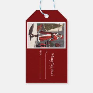 Mevrouw Fancy Santa Cadeaulabel