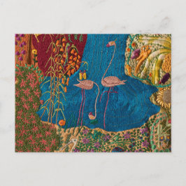 Mevrouw Flam en de heer Mingo Briefkaart