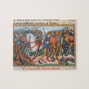 Mevrouw Fr 5054 f.11 The Battle of Agincourt, 1415 Legpuzzel