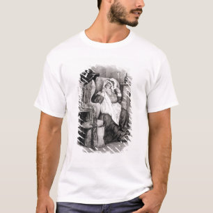 Mevrouw Gamp, van 'Charles Dickens: Een roddelaar T-shirt