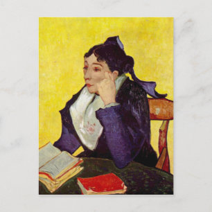 Mevrouw Ginoux door Vincent van Gogh Briefkaart