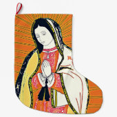 mevrouw guadalupe grote kerstsok (Voorkant)