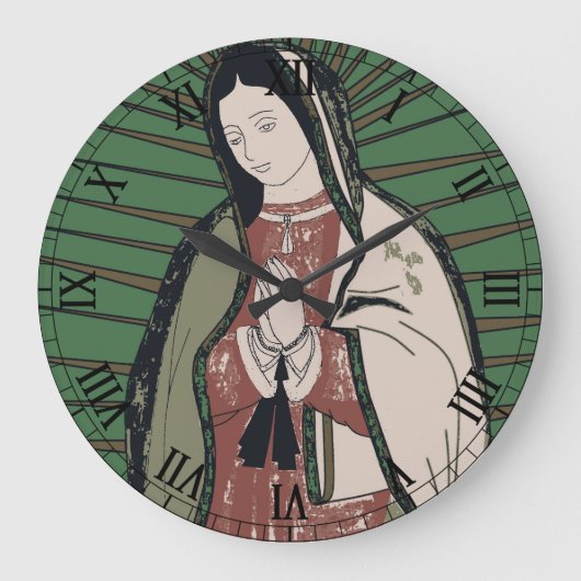 mevrouw guadalupe grote klok (Voorkant)