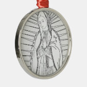 mevrouw guadalupe metalen ornament (Rechts)