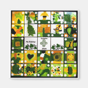 Mevrouw Holscher's Class Magnet Magneet