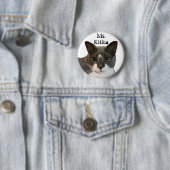 Mevrouw Kitka Pin Ronde Button 5,7 Cm (In situ)