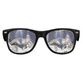  Mevrouw Malaria Mosquito Adult Party Tinten Kinder Zonnebril (Voorkant)