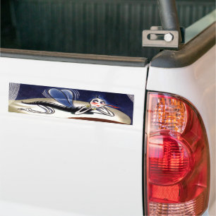  mevrouw Malaria Mosquito Bumpersticker