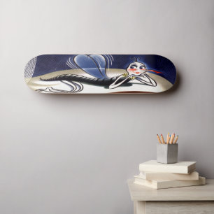 mevrouw Malaria Mosquito Skateboard