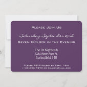 Mevrouw & mevrouw Bachelorette Party Invitation Kaart (Achterkant)
