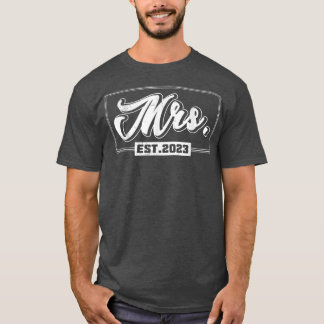 Mevrouw Mijnheer Decoratie Huwelijk1896 T-shirt