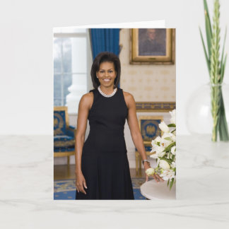 Mevrouw ObamaPortrait Kaart