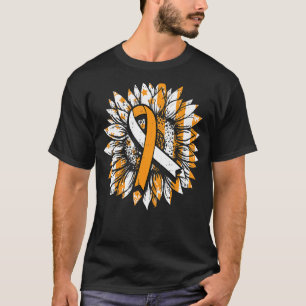 mevrouw Oranje Ribbon Multiple Sclerosis Awareness T-shirt