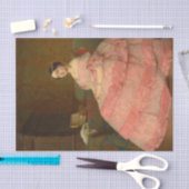 Mevrouw P (1857) van Eugene Fichel Tissuepapier (Craft)