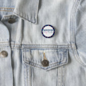 Mevrouw POTUS Presidentsverkiezingen 2016 Ronde Button 3,2 Cm (In situ)