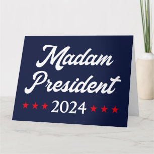 Mevrouw President 2024 I - Kamala Harris Kaart