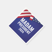 Mevrouw President Harris 2024 Servet (Hoek)