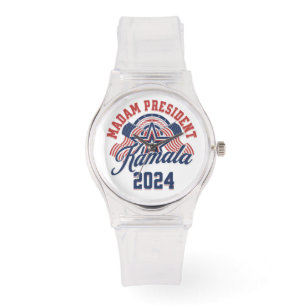 Mevrouw President Kamala Harris 2024 Horloge
