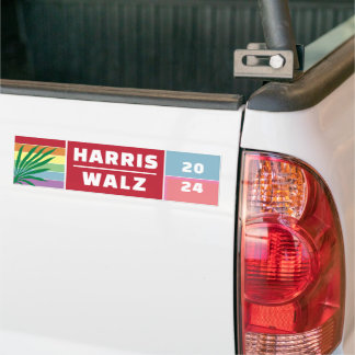 MEVROUW PRESIDENT KAMALA HARRIS WALZ 2024 BUMPERSTICKER