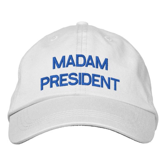 Mevrouw President Pet (Voorkant)