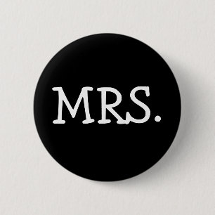 Mevrouw Ronde Button 5,7 Cm