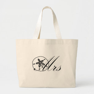 Mevrouw Sand Dollar Grote Tote Bag