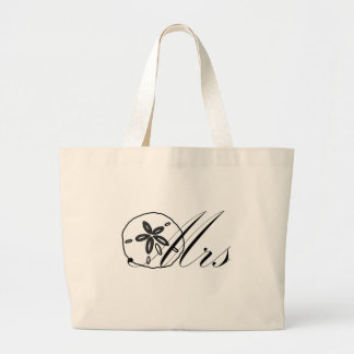 Mevrouw Sand Dollar Grote Tote Bag