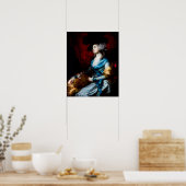 Mevrouw Siddons van Thomas Gainsborough Poster (Keuken)